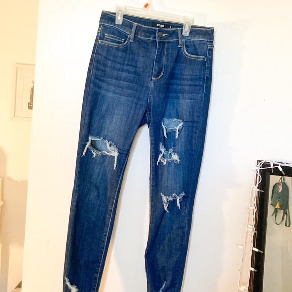 Cello Denim - CELLO ripped skinny jeans